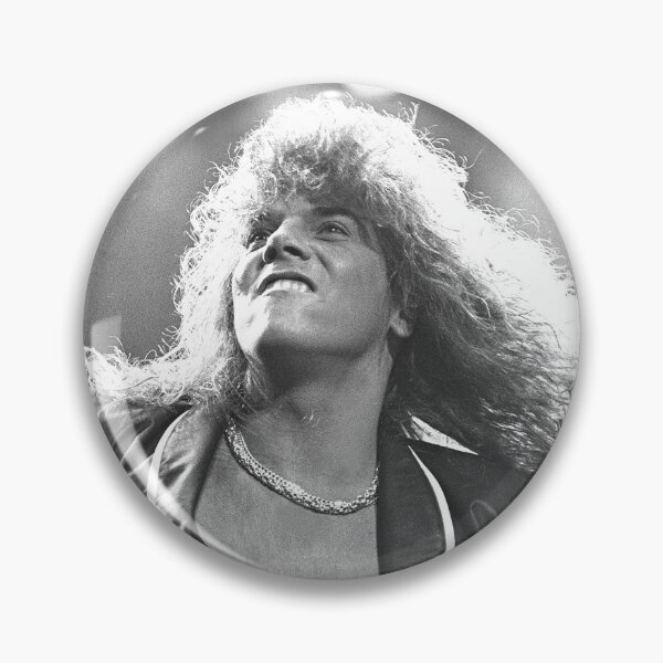 Item preview, Joey Tempest - BW Photograph designed and sold by ConcertImages.