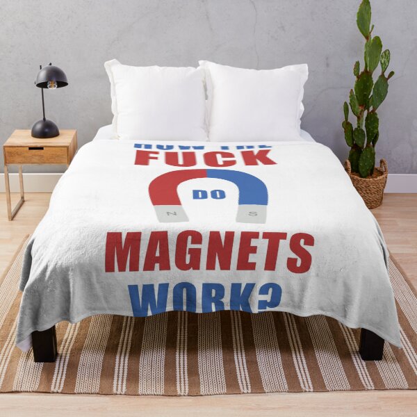 Item preview, How The Fuck Do Magnets Work? designed and sold by finnzokid.
