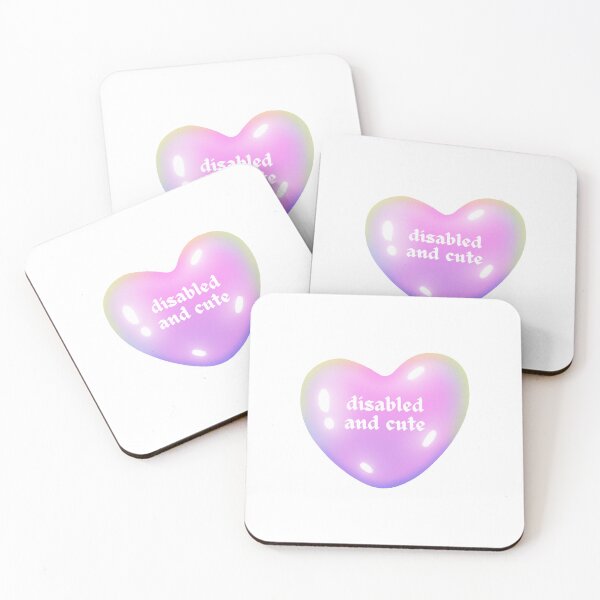 Item preview, disabled and cute heart designed and sold by murdypls.