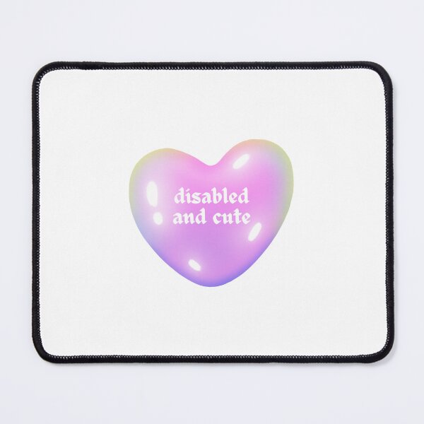 Item preview, disabled and cute heart designed and sold by murdypls.