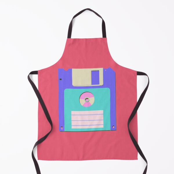 Item preview, a floppy disc, in the vaporwave style of the 90s, pastel color palette designed and sold by wavelengthss.