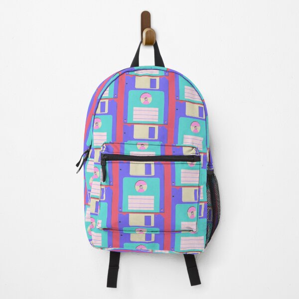 Item preview, a floppy disc, in the vaporwave style of the 90s, pastel color palette designed and sold by wavelengthss.