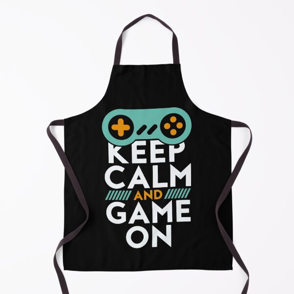 Item preview, Keep calm and game on designed and sold by Awesome Velocity.