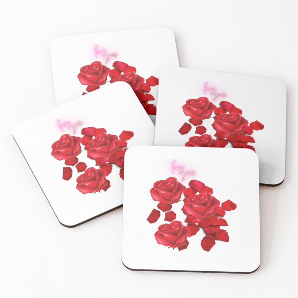 Item preview,     BEAUTIFUL RED ROSA./LOVE YOU designed and sold by marie1919.