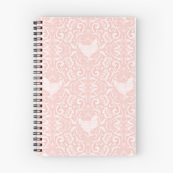 Item preview, Blush Pink Hen Damask designed and sold by Carolina Diaz.