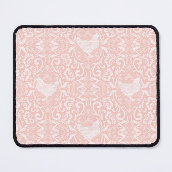 Item preview, Blush Pink Hen Damask designed and sold by Carolina Diaz.