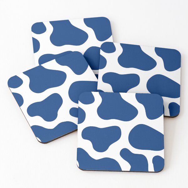 Item preview, navy cow pattern designed and sold by Laxium.