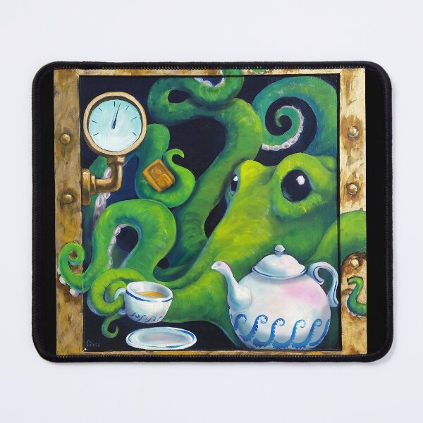 Item preview, Tea Dueling Octopus designed and sold by GileadArt.