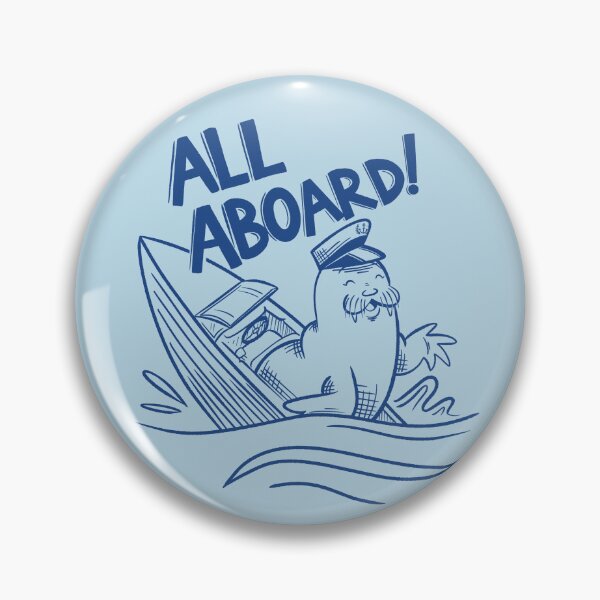 Item preview, Freya the Walrus - All Aboard the boat designed and sold by abowersock.