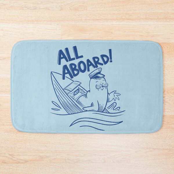 Item preview, Freya the Walrus - All Aboard the boat designed and sold by abowersock.
