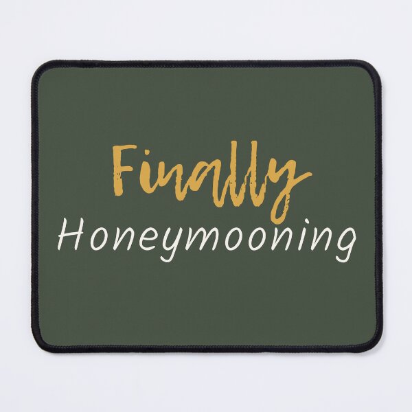 Item preview, Finally Honeymooning, Just Married Fiancée, Couple Matching designed and sold by SweetbeStore.
