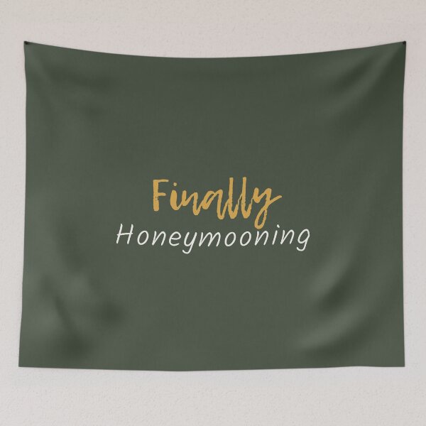 Item preview, Finally Honeymooning, Just Married Fiancée, Couple Matching designed and sold by SweetbeStore.