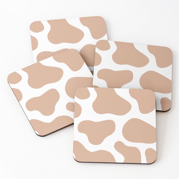 Item preview, coffee brown cow pattern designed and sold by Laxium.