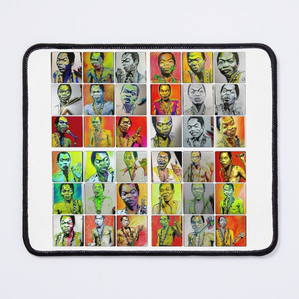 Item preview, It's the Black President! Fela Kuti designed and sold by MoMoJaJa.
