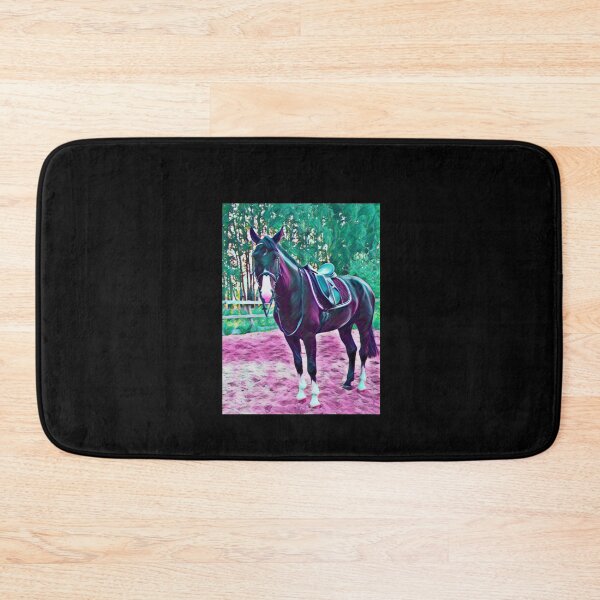 Item preview, Mustang In Saddle On Sand designed and sold by teewearstyle.
