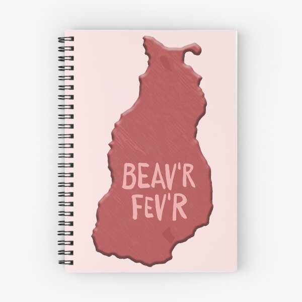 Item preview, Beaver Island sticker, Beaver Fever, Beaver Island Michigan gift designed and sold by smooshfaceutd.