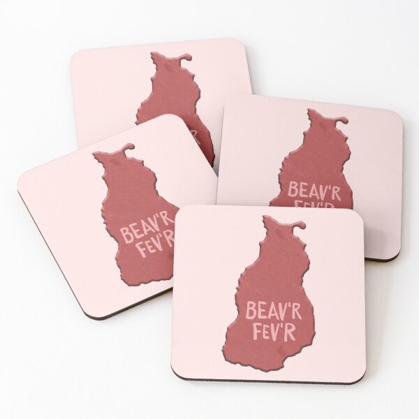 Item preview, Beaver Island sticker, Beaver Fever, Beaver Island Michigan gift designed and sold by smooshfaceutd.