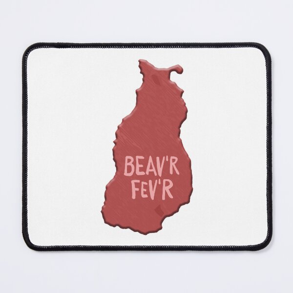 Item preview, Beaver Island sticker, Beaver Fever, Beaver Island Michigan gift designed and sold by smooshfaceutd.