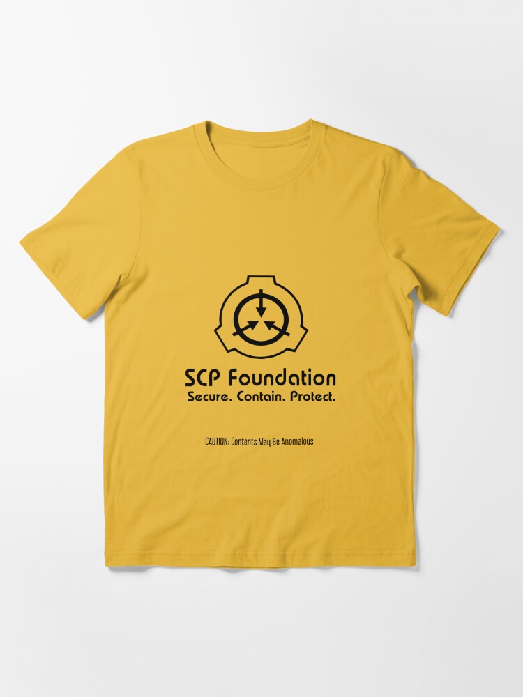 SCP Foundation Logo Transparent Essential T-Shirt for Sale by Omnavis