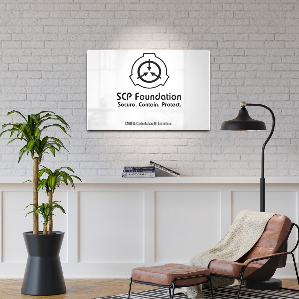 SCP Foundation Logo Transparent Metal Print for Sale by Omnavis