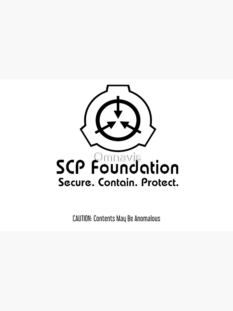 SCP foundation logo Art Print for Sale by AlmaFa123