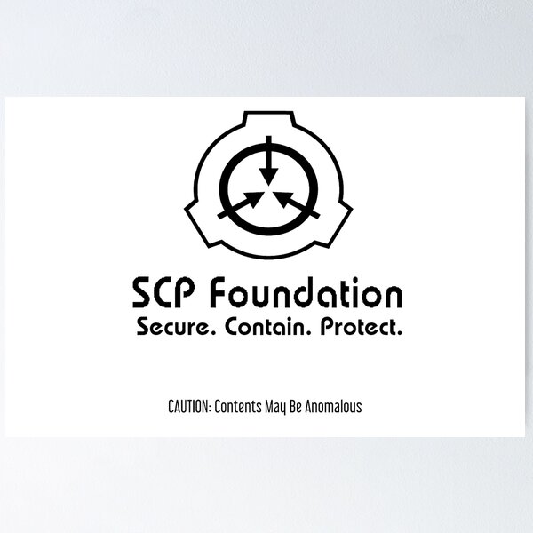 SCP Foundation Logo Poster for Sale by Clifficus