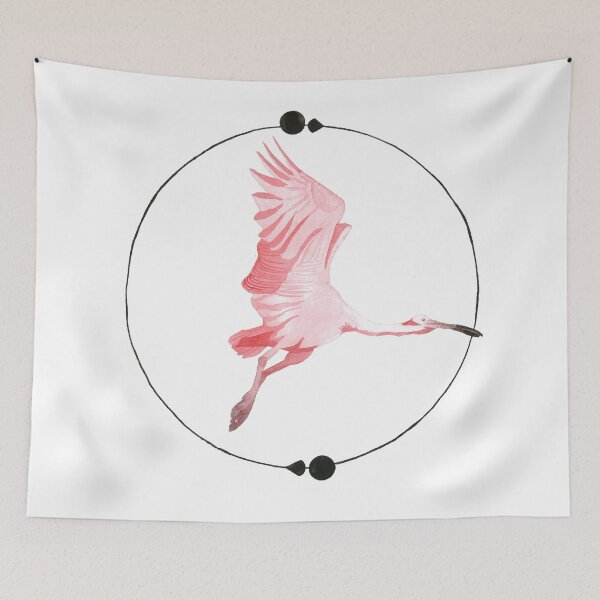Item preview, Roseate Spoonbill designed and sold by Isabel Hunter.