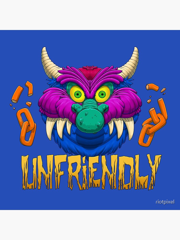 My Unfriendly Pet Monster by riotpixel