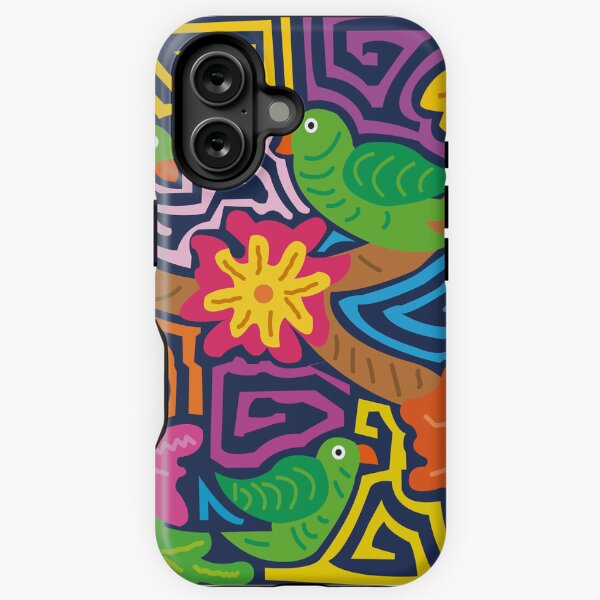 Item preview, panama mola with parakeet design designed and sold by Melquidedec.