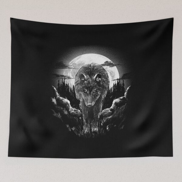 Item preview, Wolf animal on the forest  designed and sold by Cyrenaica 1949.