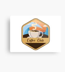 Coffee Club Metal Print