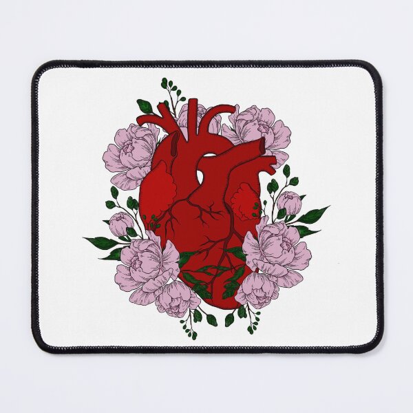 Item preview, Heart with Peonies designed and sold by rileart19.