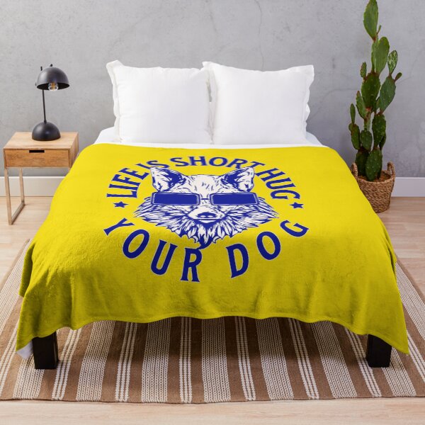 Item preview, Life Is Short Hug Your Dog designed and sold by bobe1design.