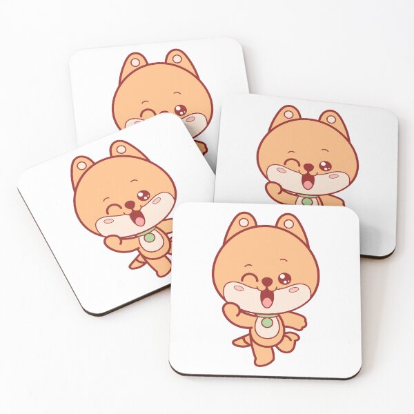 Item preview, Playful Brown Winking Kawaii Kitty Cat designed and sold by CreativeCranium.