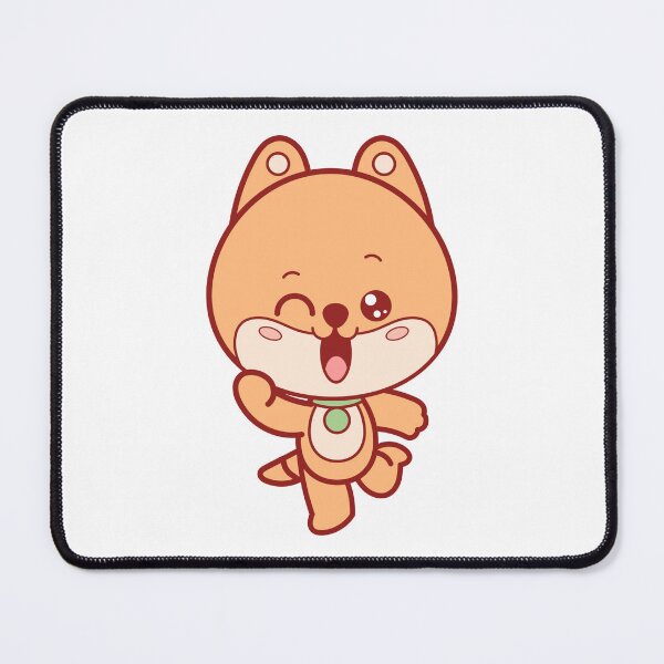 Item preview, Playful Brown Winking Kawaii Kitty Cat designed and sold by CreativeCranium.