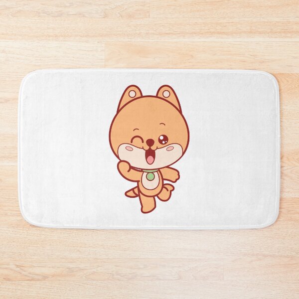 Item preview, Playful Brown Winking Kawaii Kitty Cat designed and sold by CreativeCranium.
