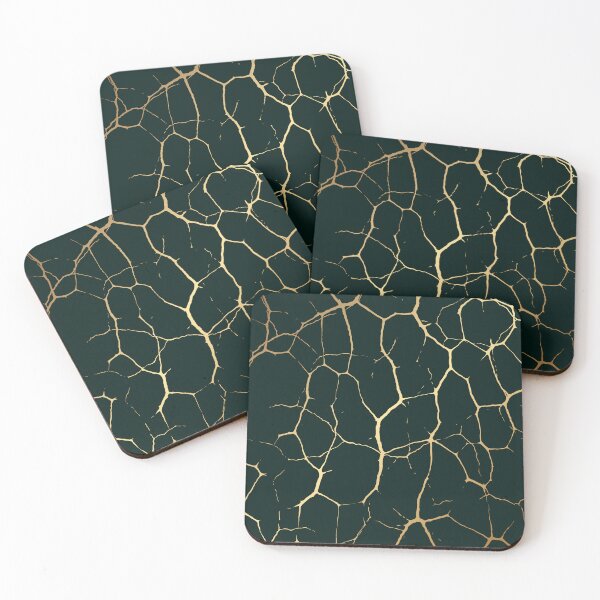 Item preview, Stone Cut With Golden Lines Pattern designed and sold by Vector Scout Lab.