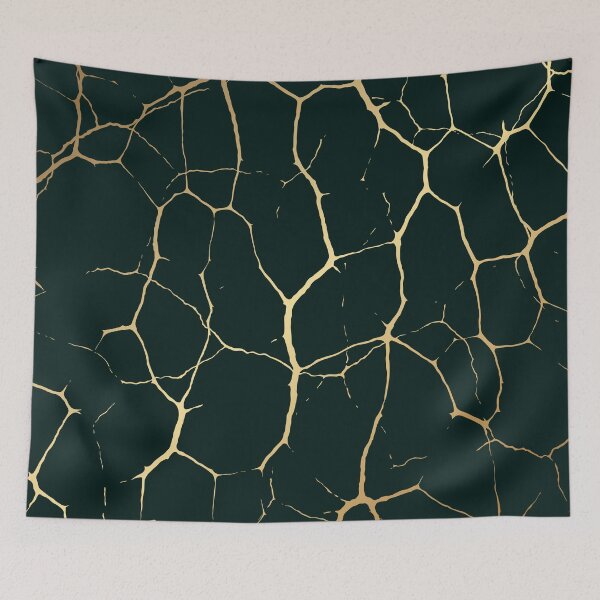 Item preview, Stone Cut With Golden Lines Pattern designed and sold by Vector Scout Lab.