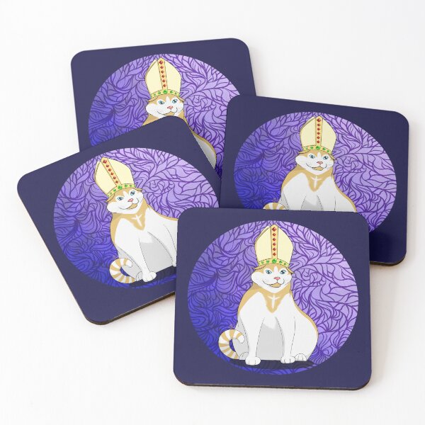 Item preview, Cat-holic - Cat pope - cat designed and sold by VaraZsolo.