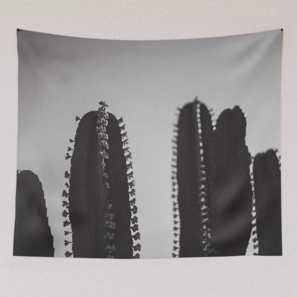 Item preview, Cactus Photography - Black and White #2 designed and sold by anafrancisconi.