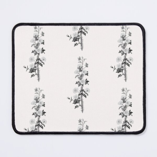 Item preview, Scotch Rose Flower, Ilustración alternativa - Rosa gris y blanca designed and sold by DaphneKstudio .