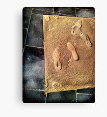 watch your step! Canvas Print