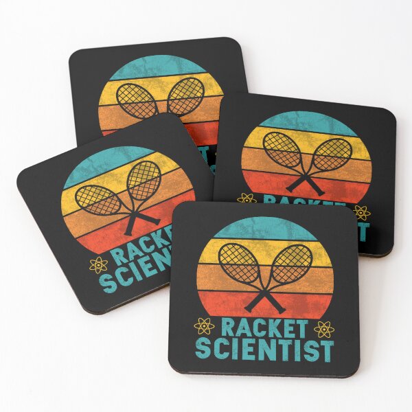 Item preview, Funny Tennis Racket Scientist designed and sold by wingstar.