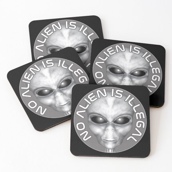 Item preview, No Alien Is Illegal designed and sold by Mythos57.