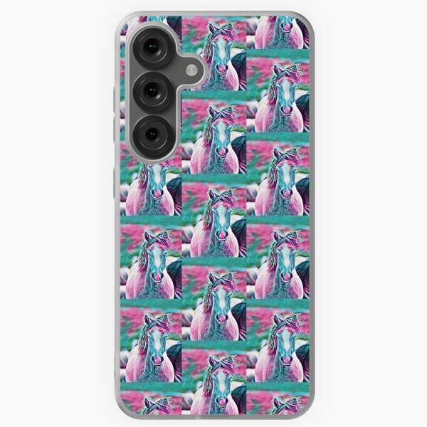 Aperçu de l'œuvre Mustang dans les pâturages sauvages créée et vendue par teewearstyle.