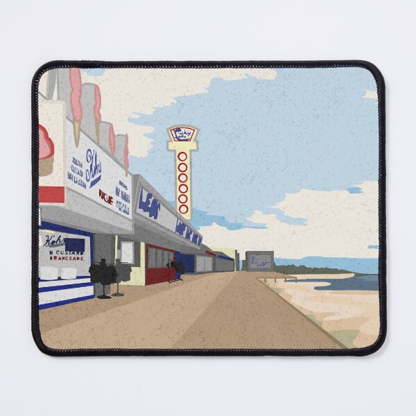 Aperçu de l'œuvre Promenade en bord de mer créée et vendue par TraverseUp.