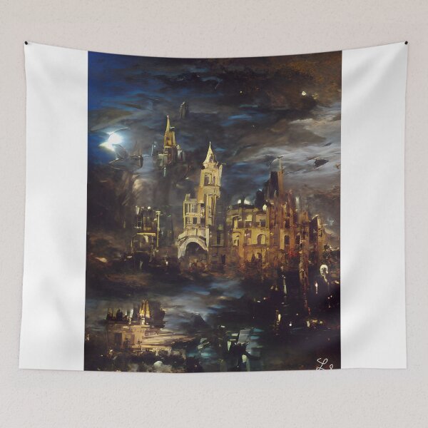 Item preview, Moonlit Night Bloodborne designed and sold by LawPreacher.