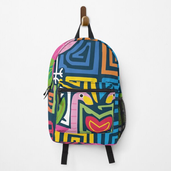Item preview, mola illustration with flamenco design designed and sold by Melquidedec.