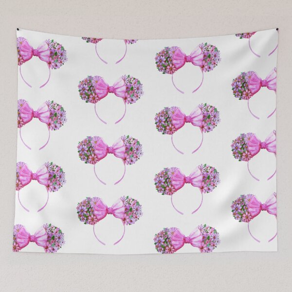 Item preview, Floral Minnie Ears Watercolor designed and sold by tachadesigns.