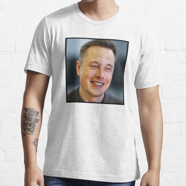 elon musk in t shirt